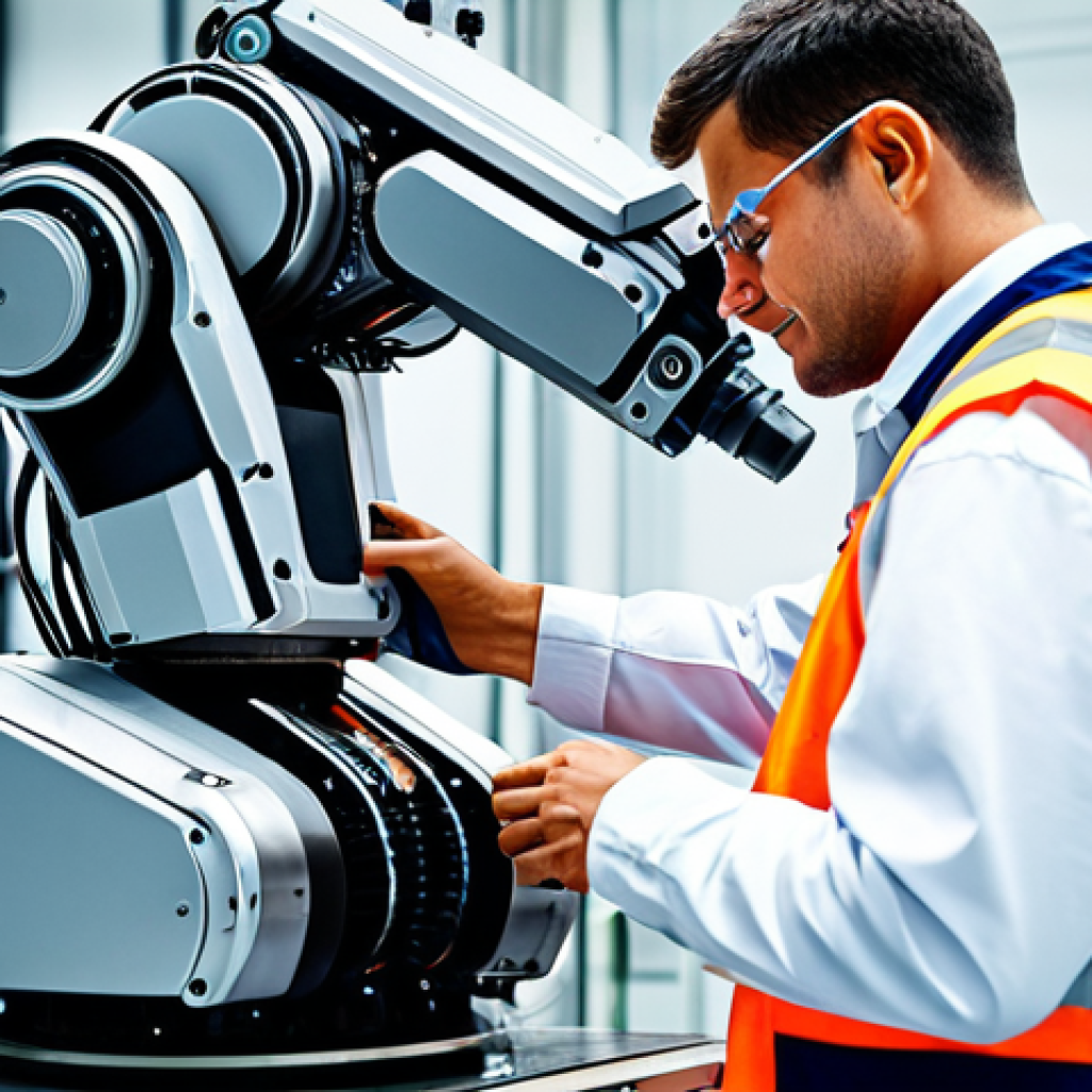 T자형 전문성 개발을 위한 실습 센터 활용 - Manufacturing Skills Enhancement**

"A fully clothed engineer in appropriate attire, working on a mo...