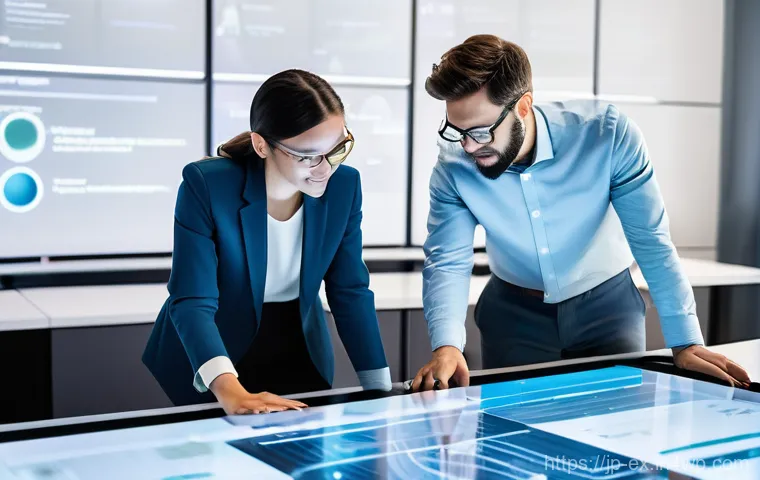 T자형 전문성 개발을 위한 협업의 중요성 - **Prompt 1: The Visionary T-Shaped Professional**
    A vibrant, medium shot of a confident, gender-...