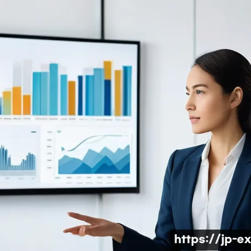 T자형 전문성을 위한 비즈니스 사례 분석 - **Prompt:** A dynamic, modern office environment bathed in natural light. A female professional in h...