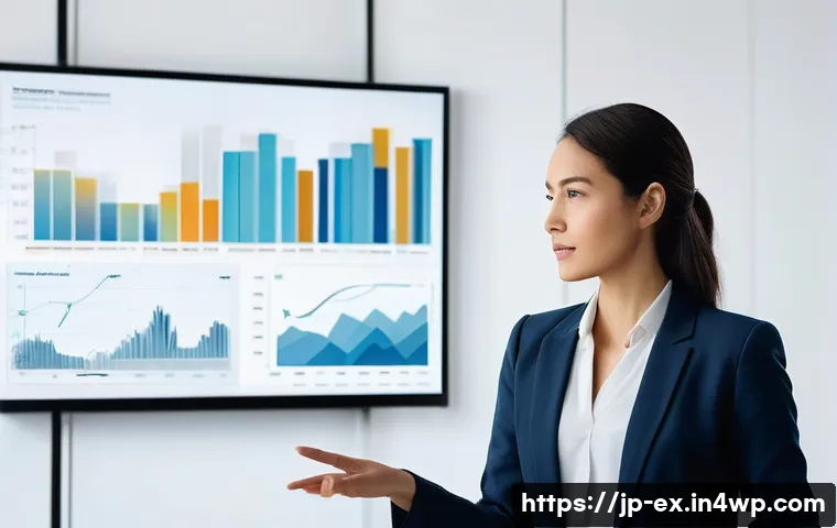 T자형 전문성을 위한 비즈니스 사례 분석 - **Prompt:** A dynamic, modern office environment bathed in natural light. A female professional in h...