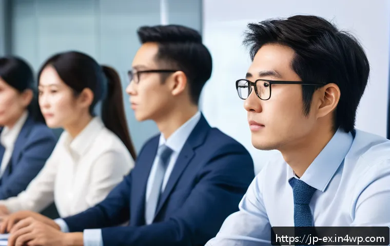 T자형 전문성을 위한 내부 교육 시스템 활용 - A diverse group of Japanese office workers engaged in a customized corporate training session, featu...