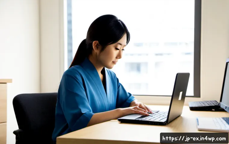 T자형 전문성 개발을 위한 자기계발 플랜 - Photorealistic Japanese professional at a clean home office desk, thoughtfully arranging a broad set...